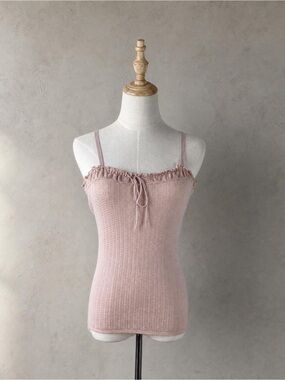 Ralph Lauren Collection Cashmere Silk Tank Ballet Pink | M